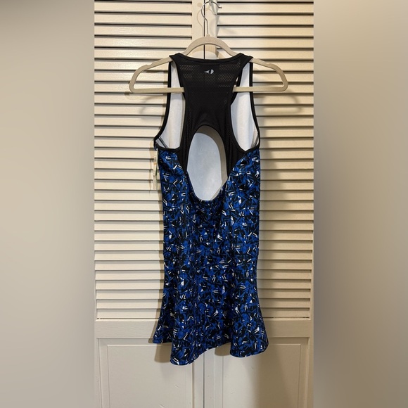 Grand Slam Performance Tennis Dress Blue Tattoo - Picture 2 of 4